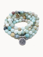 Amazonite Mala Bracelet and Necklace