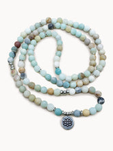 Amazonite Mala Bracelet and Necklace