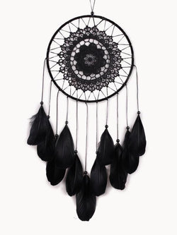 Black Feather Dream Catcher