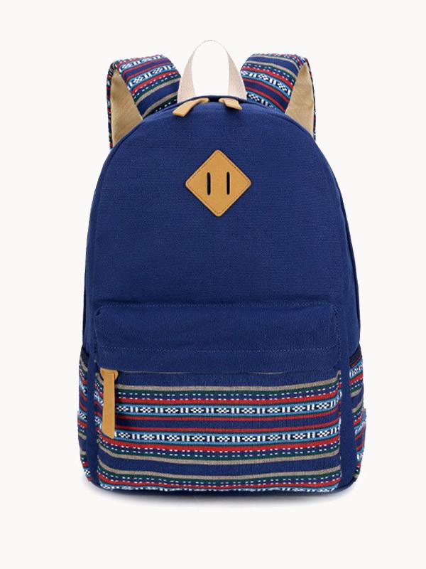 Canvas Cute School Backpack