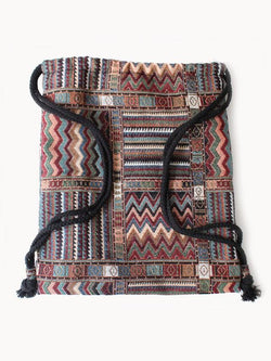 Tribal Canvas Backpack