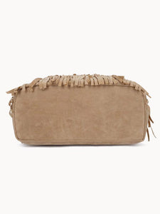 Vegan Suede Tassel Bag