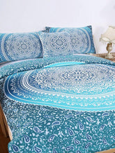 Light Blue Mandala Bedding Set