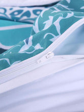Light Blue Mandala Bedding Set