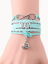 Love Yoga Charm Bracelet
