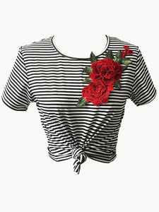 Pirate Rose Vintage Tee Shirt