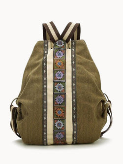 Tribal Embroidered Nomad Backpack