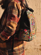 Vintage Embroidery Backpack